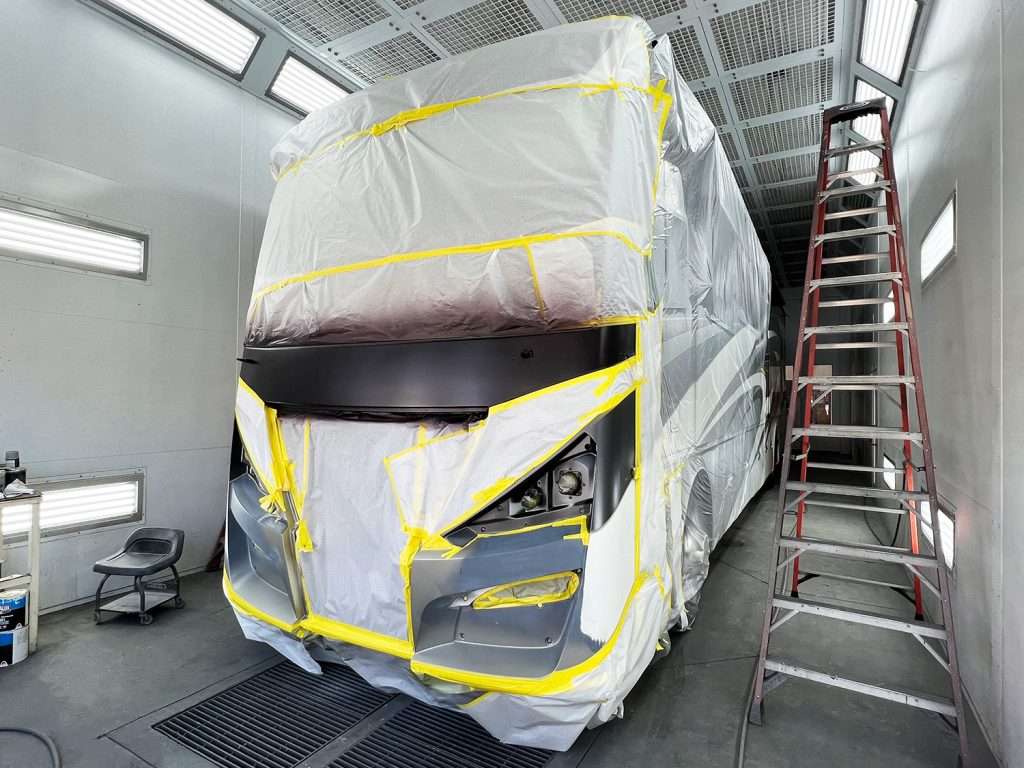 RV Paint Job Process